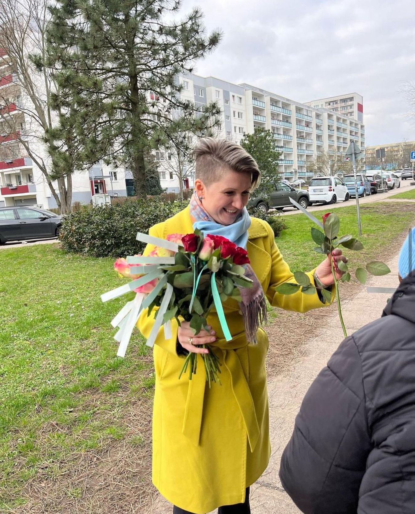 Bild mit Cornelia Seibeld (Mitte), der Präsidentin des Abgeordnetenhauses von Berlin