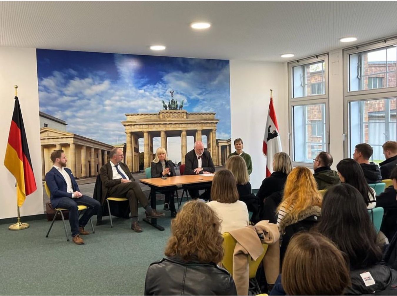 Bild vom Konferenzsaal der CDU Fraktion Berlin in Warschau